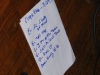 setlist